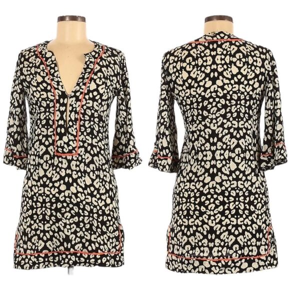 VIX PAULAHERMANNY Animal Print Tunic Cover-Up M - Picture 1 of 8